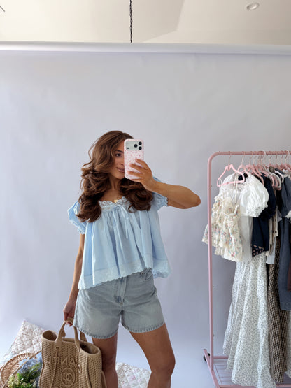 Cape Cod Eyelet (Blue) RESTOCK