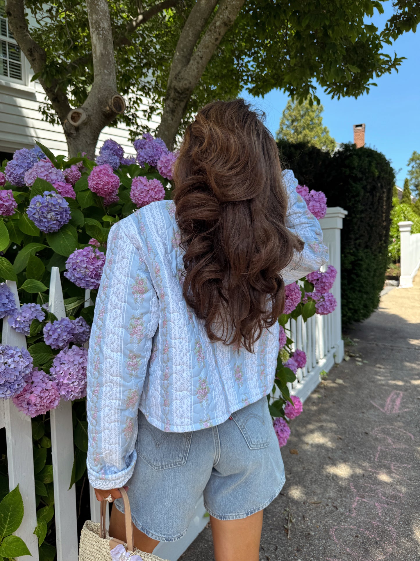 Meghan Floral Quilted Bespoke Jacket PRE ORDER JULY 24