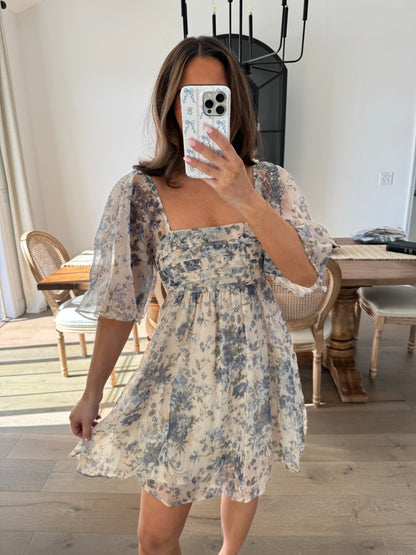 Floral Mini AF DRESS XS