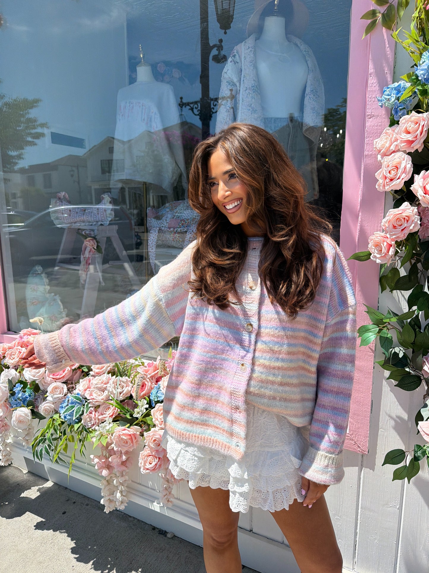 Cotton Candy Sorbet Cardigan
