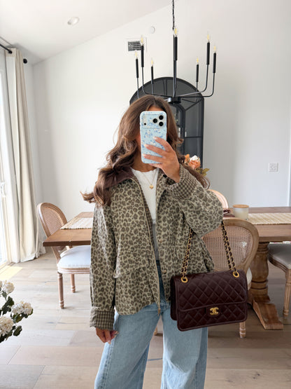 Ashby Leopard Barn Jacket