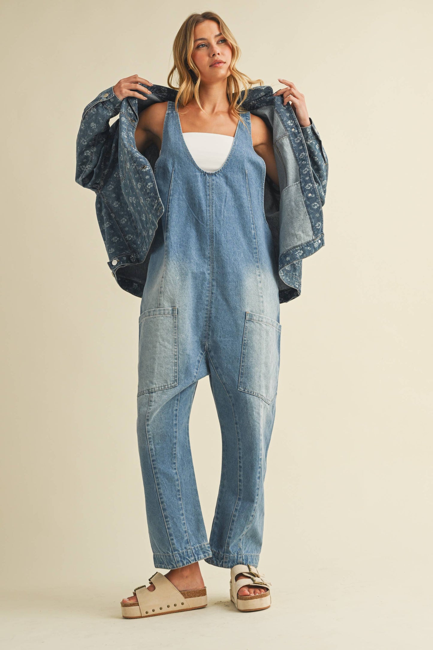 Denim Bloom Jacket