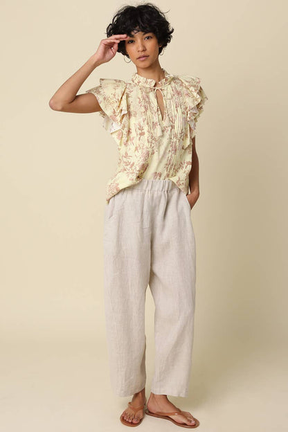 Hamptons Relaxed Linen Pants