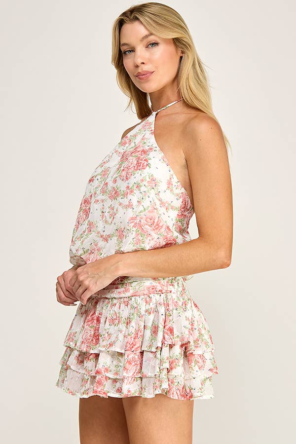 Summer Nights Halter Romper