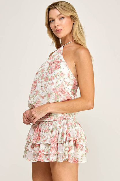 Summer Nights Halter Romper