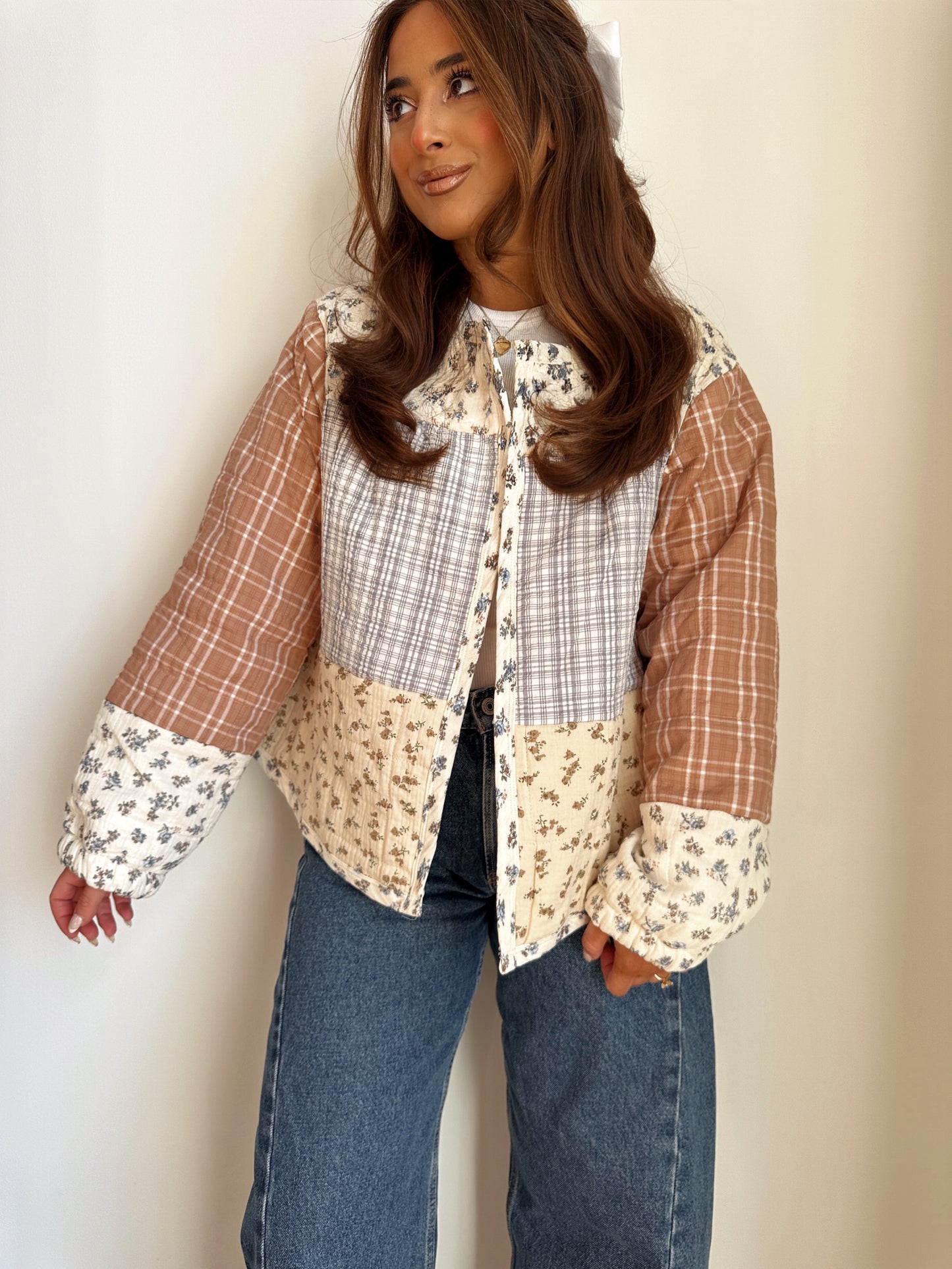 Love Letters Quilted Jacket