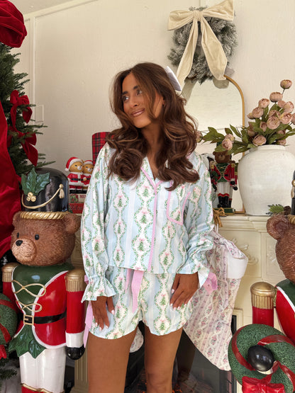 Christmas Tree Coquette Pjs
