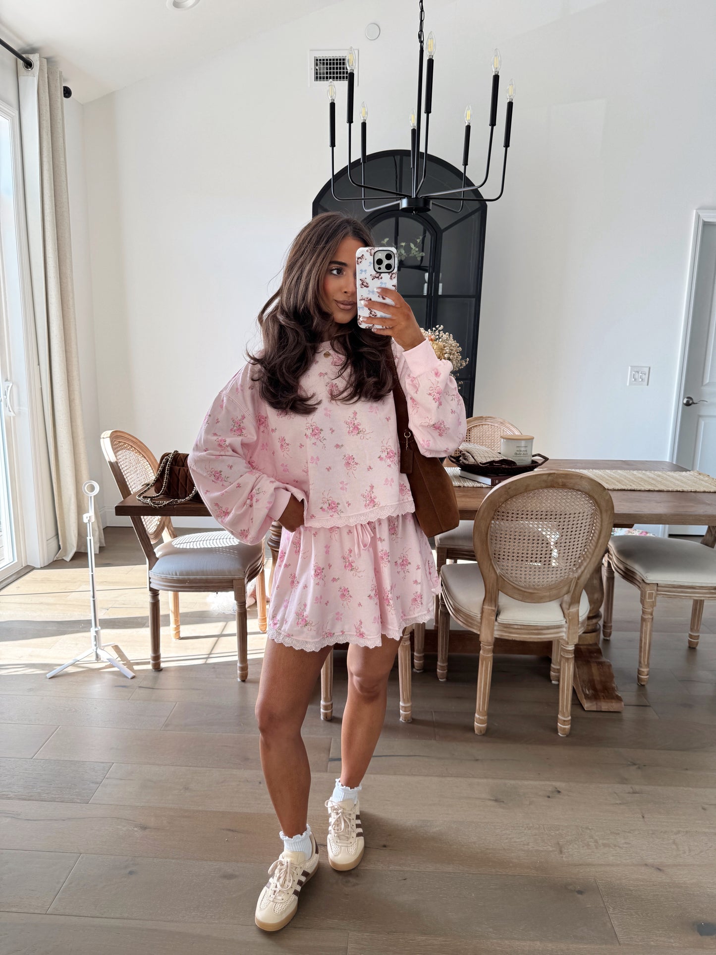 Harvest Petal Floral Skort Set