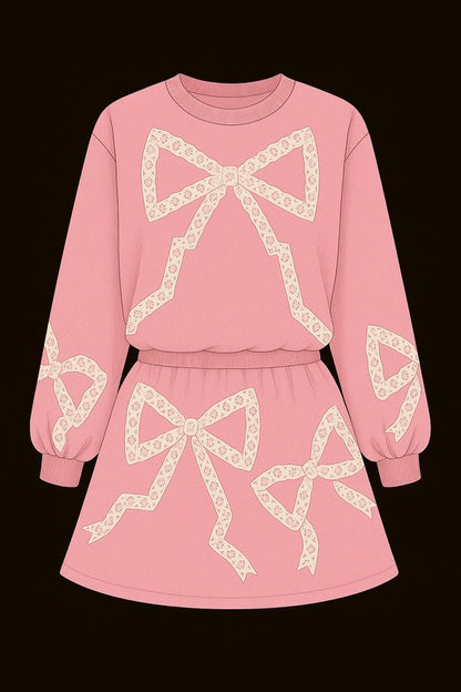 The Ribboned Girl Skort Set