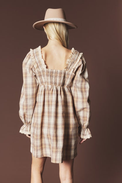 Pumpkin Spice Mini Dress