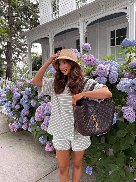 Sophie Striped Set (Mint Chip)