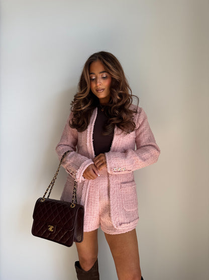 Barbie Girl LUXE Pink Tweed Set 💘🎀