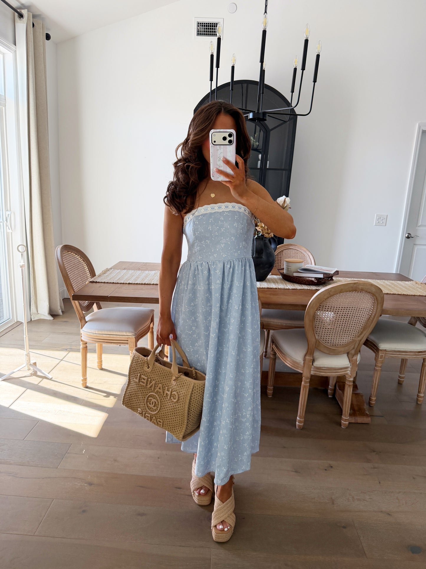 Blueberry Pie 🥧 Midi Dress