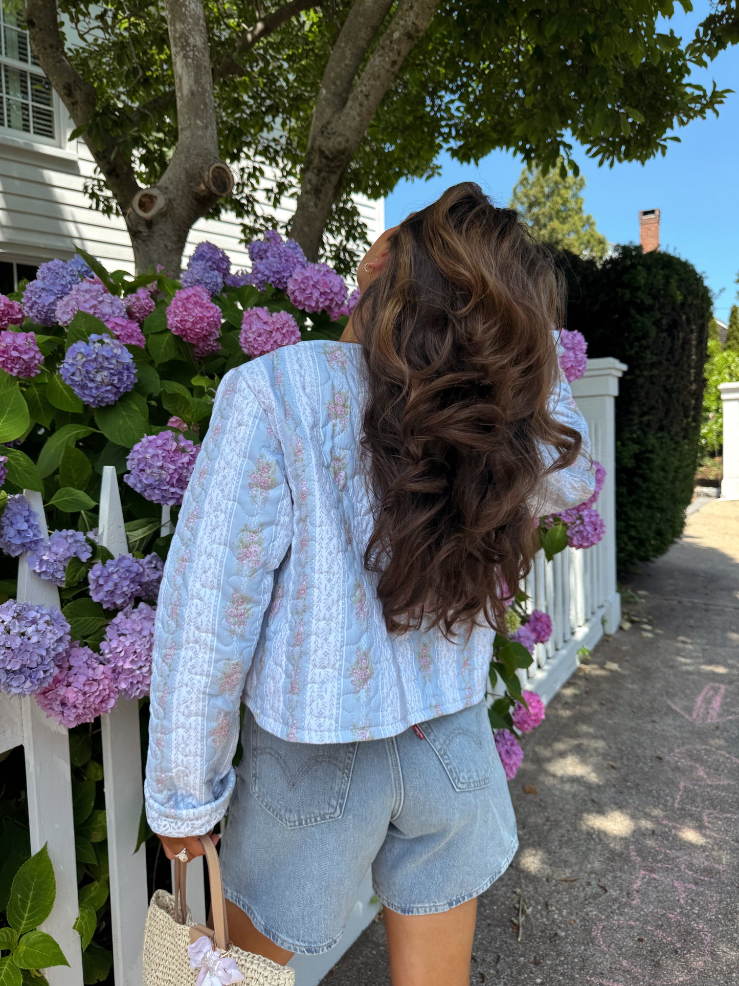 Meghan Floral Quilted Bespoke Jacket PRE ORDER JULY 24