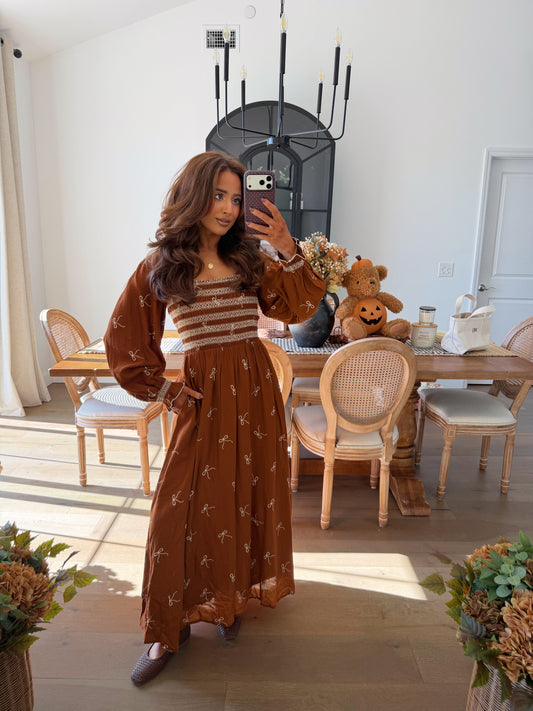 Golden Harvest Maxi Dress