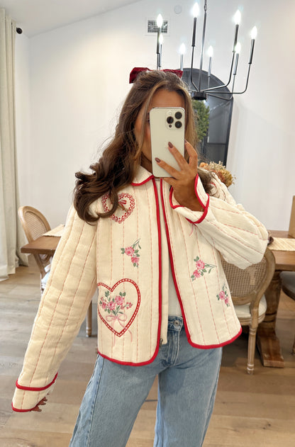 Be Mine Quilted Jacket PRE-SALE