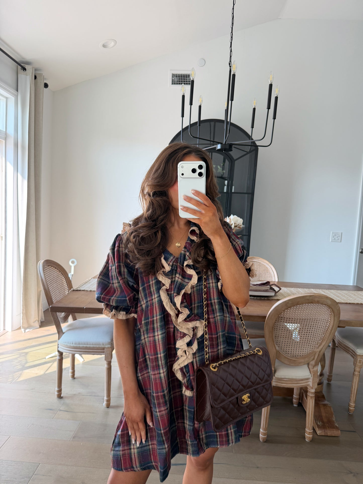 Caramel Apple Orchard Mini Dress
