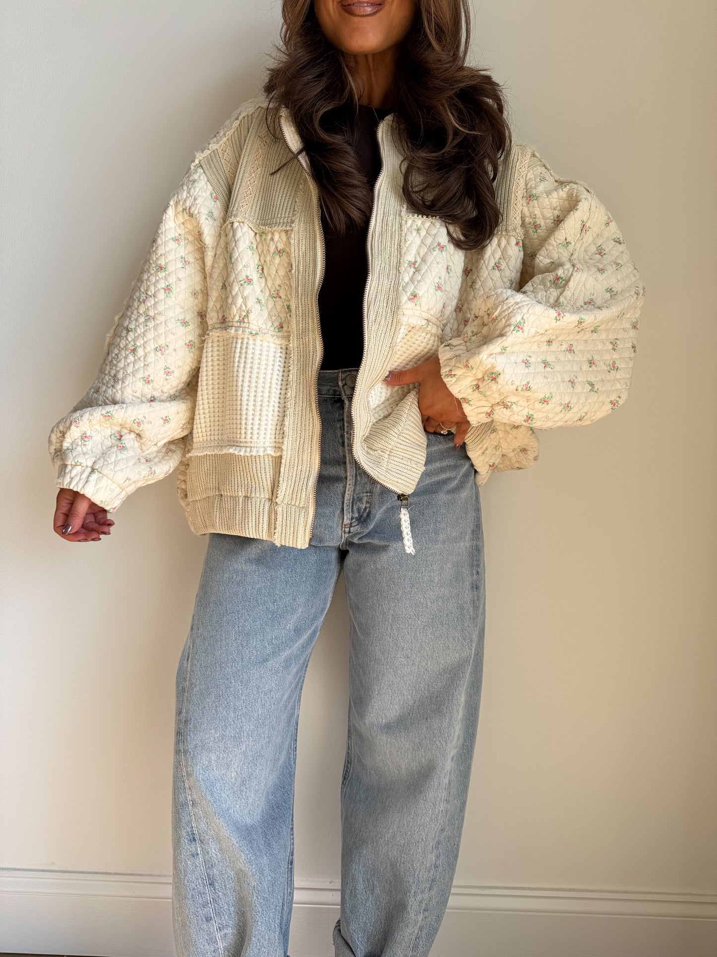 Oat Vintage Cottage Cozy Knit Cardigan ships October 9th