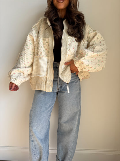 Oat Vintage Cottage Cozy Knit Cardigan ships October 9th
