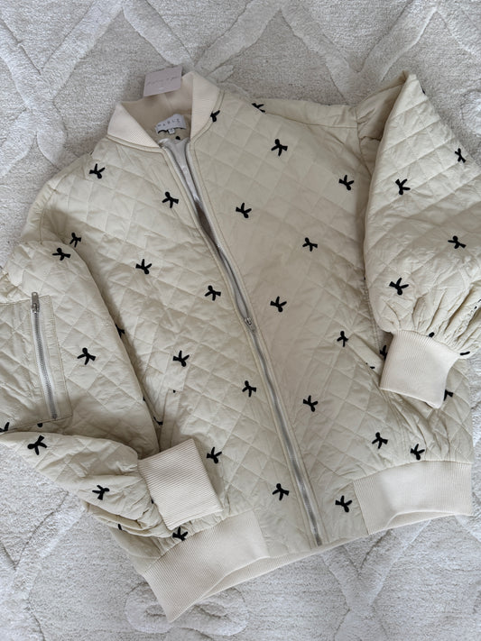 Embroidered Bow jacket (medium)