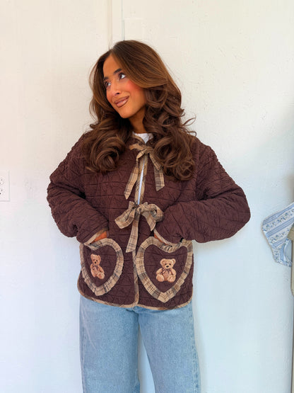 Warm Hugs Beary Darling Cardigan Custom Design (PLEASE READ PRE ORDER DETAILS!)