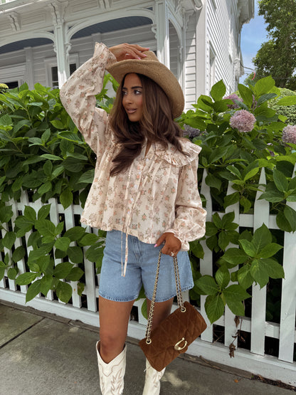 The Bella Top (Creamsicle)