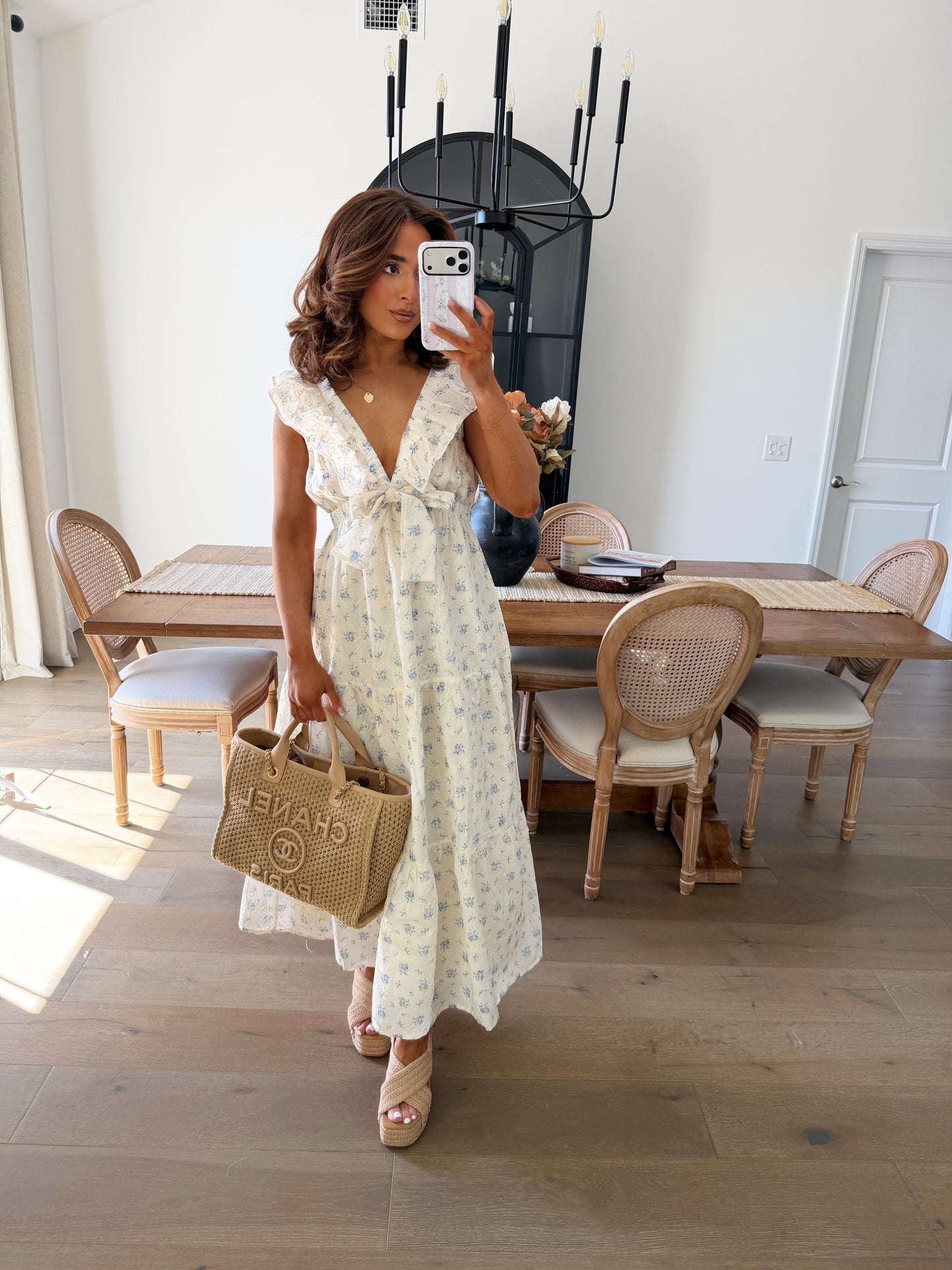 Blueberry Cottage Midi Dress