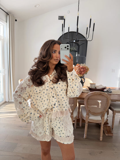 Blueberry Cottage Shabby Chic Jacket