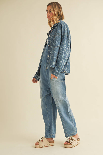 Denim Bloom Jacket