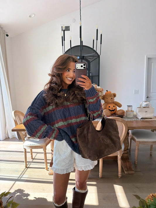 Heritage Ivy League Cableknit Sweater can’t restock