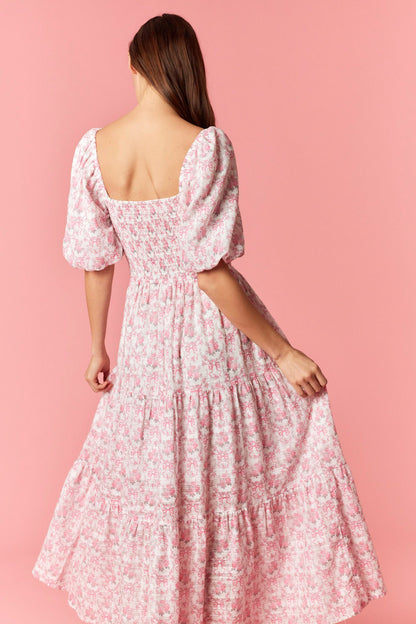 Pink Promises Midi Dress RESTOCK