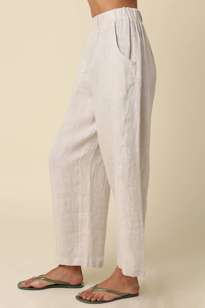 Hamptons Relaxed Linen Pants