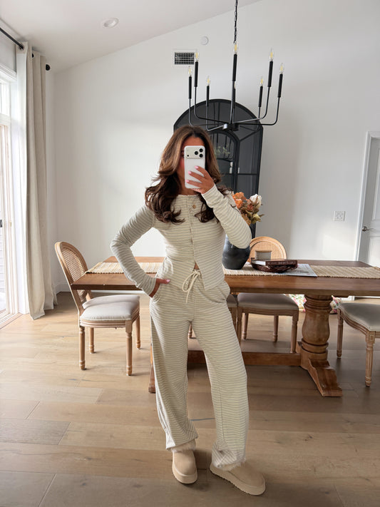 Honey Mocha & Stripes Set