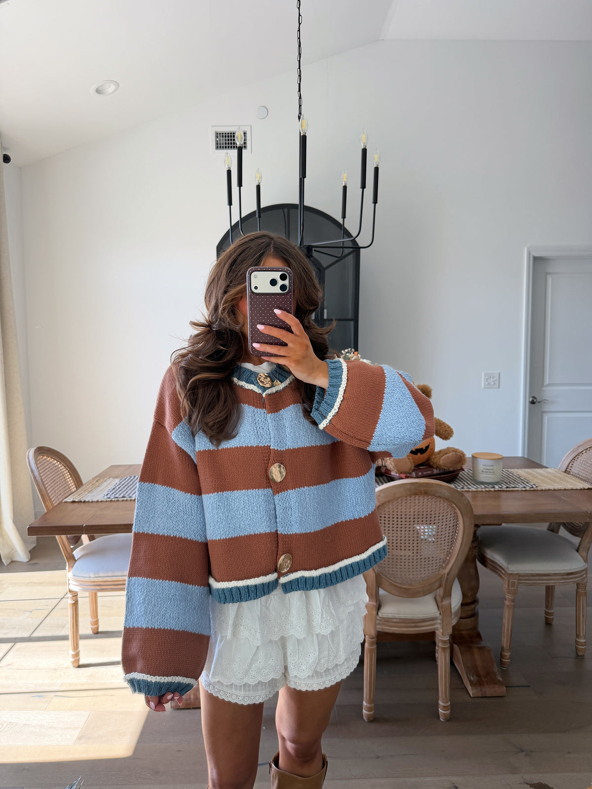 Autumn Countryside Knit Cardigan