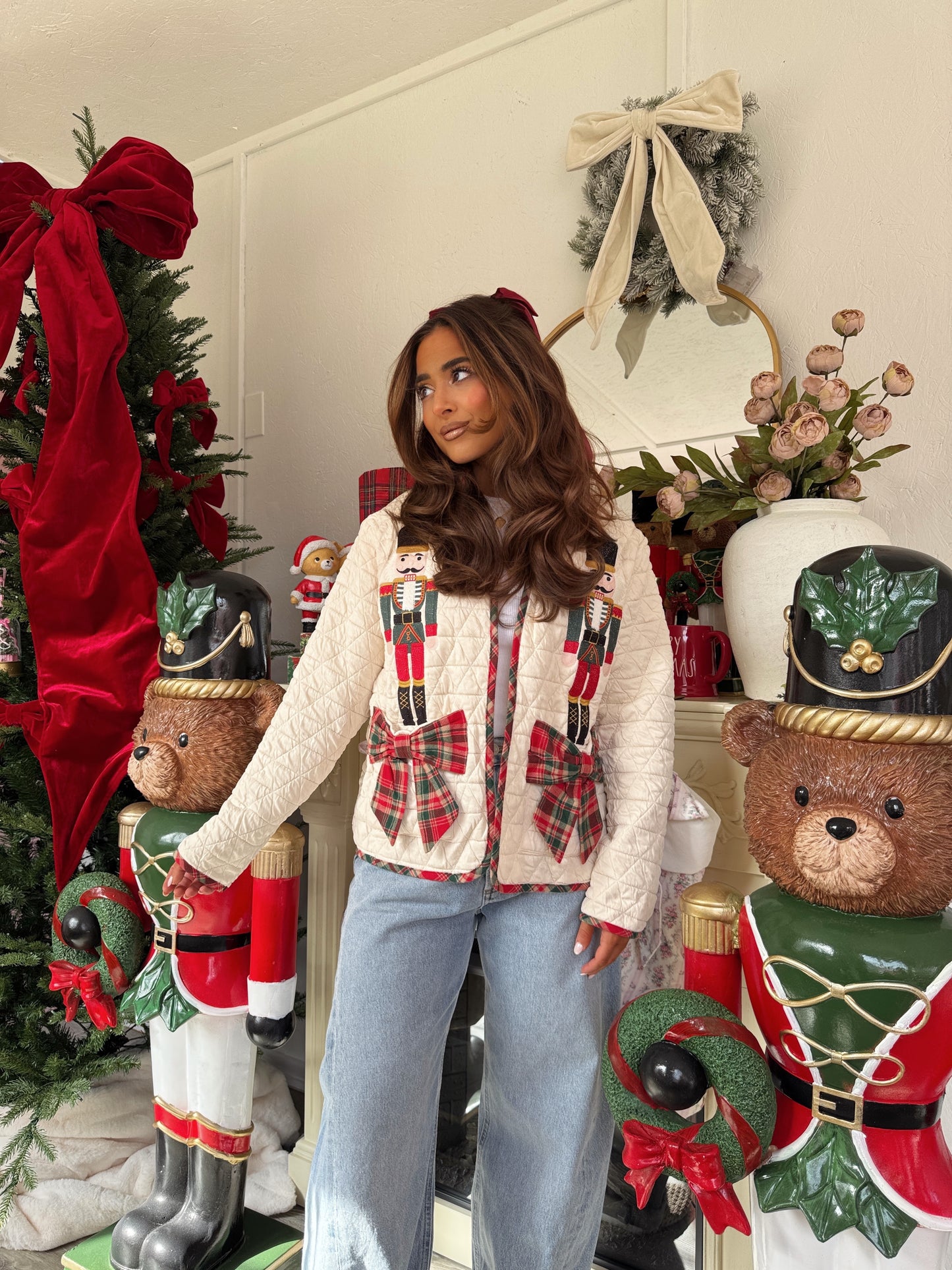 Bow Of A Nutcracker Quilted Jacket PRE ORDER NOVEMBER