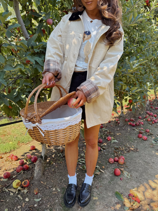 Orchard Crème Corded Barn Jacket