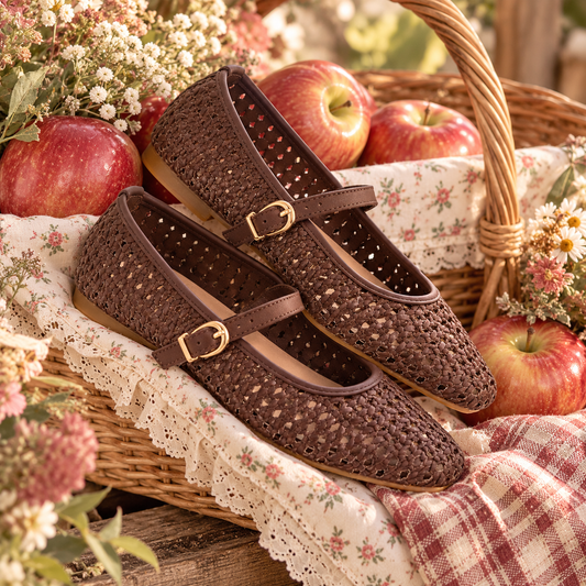 Cocoa Mary-Jane Shoes