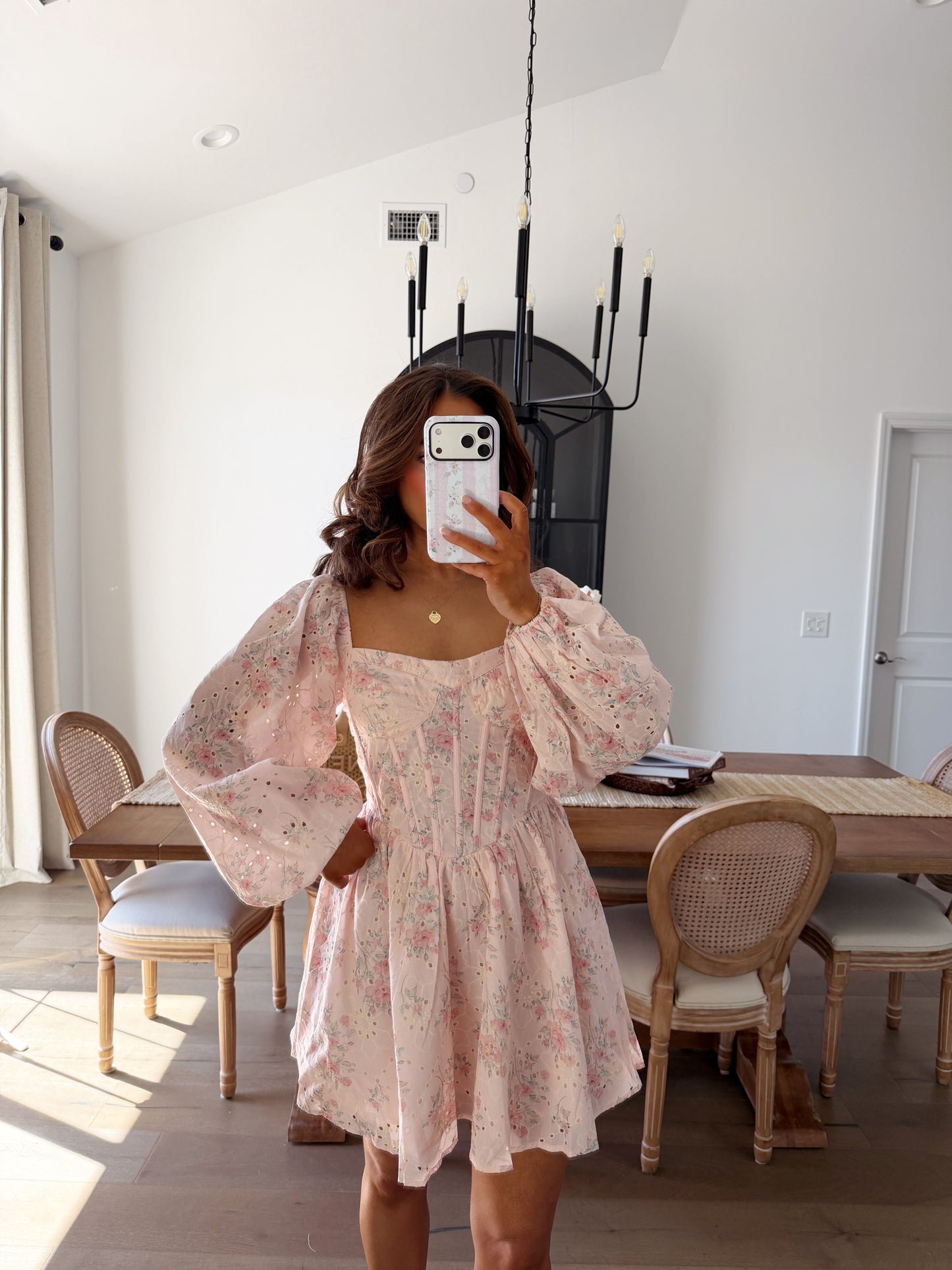 Blushing Berry Babydoll Dress