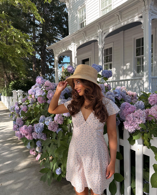 Cape Cottage Vintage Dress