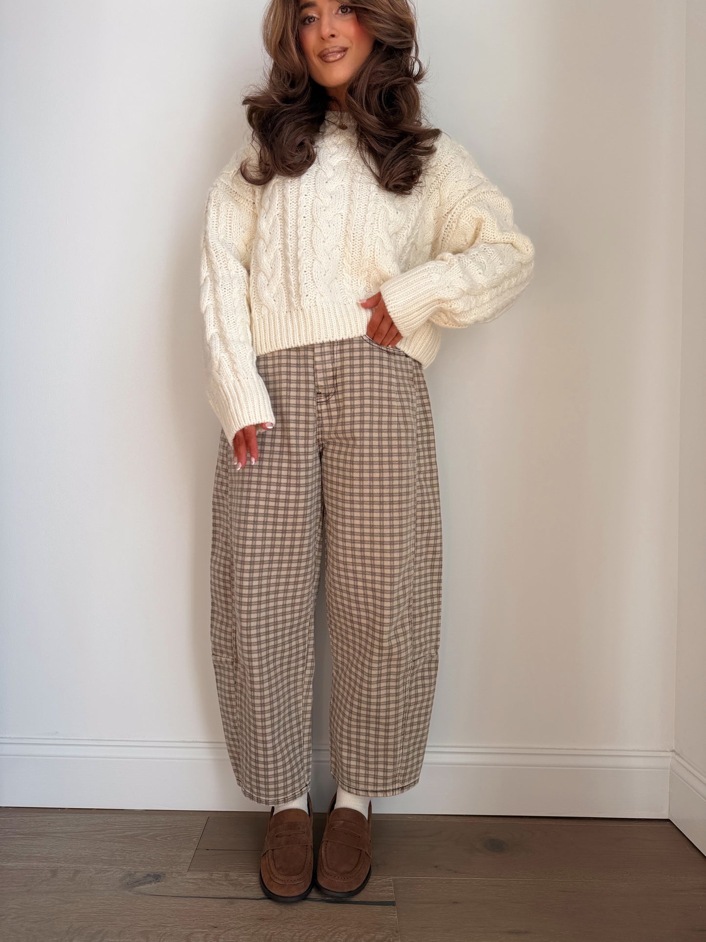 Dorothy Gingham Barrel Jeans PRE ORDER JANUARY 20