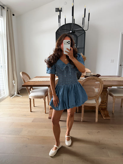 Vintage Denim Lover Bubble Dress
