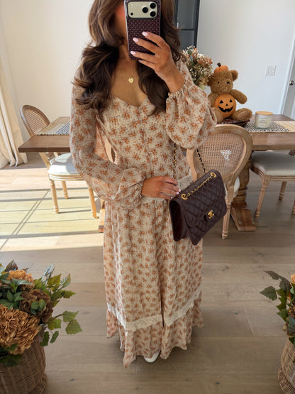 Orchard Sweetheart Midi Dress