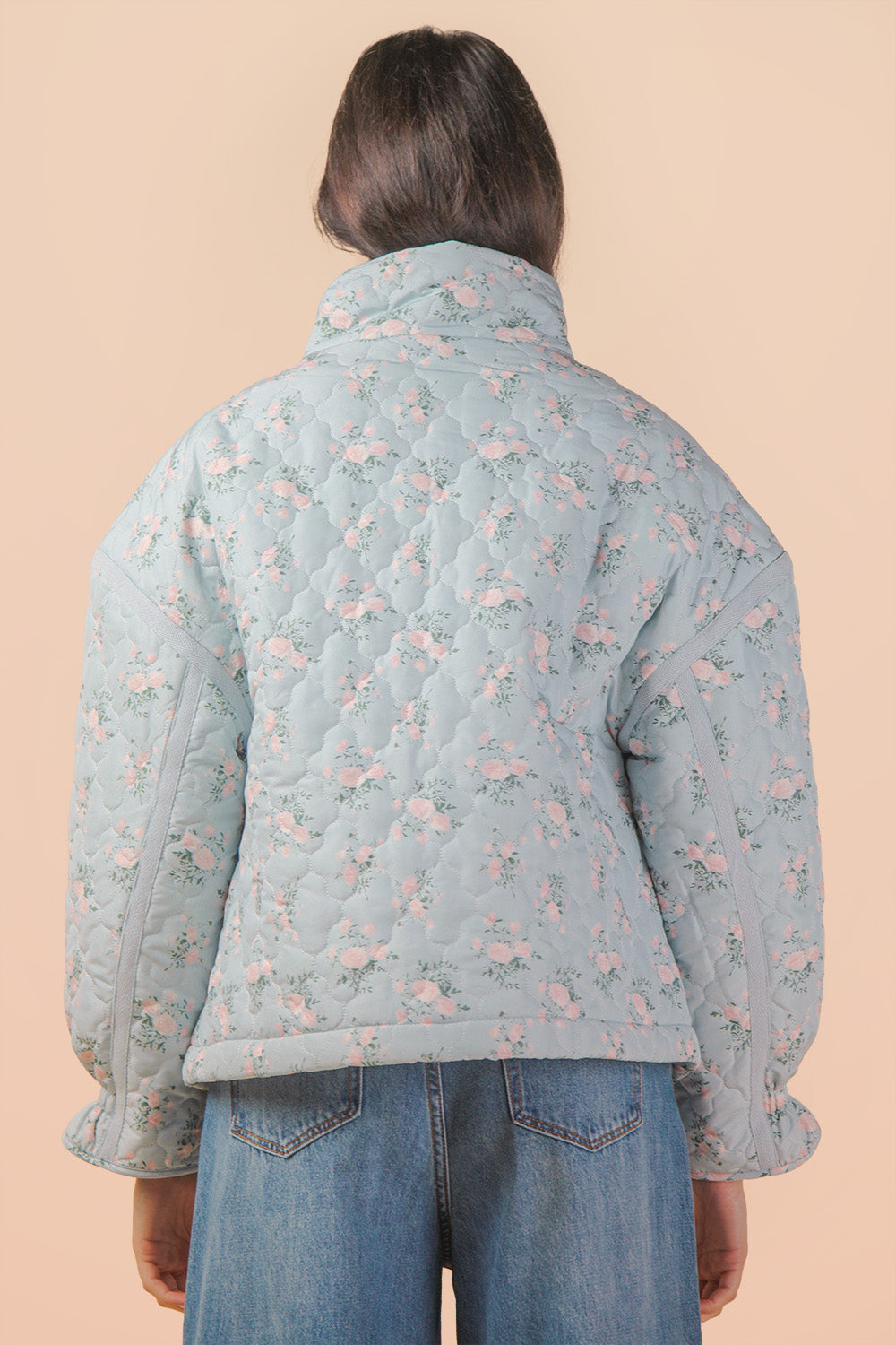 Snow Angel Floral Quilted Jacket DOORBUSTER