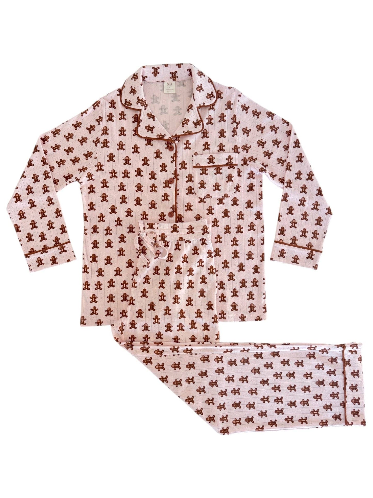 Gingerbread Lane Pink Pj Set