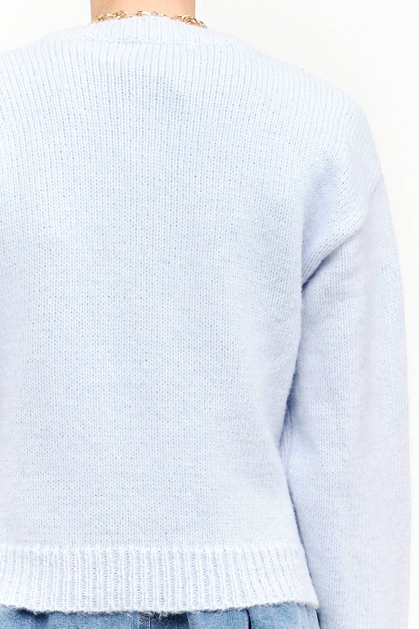 Beary Luv U Teddy Cardigan (light blue) RESTOCK