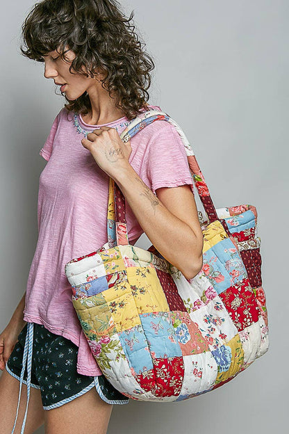 Garden Patchwork Tote