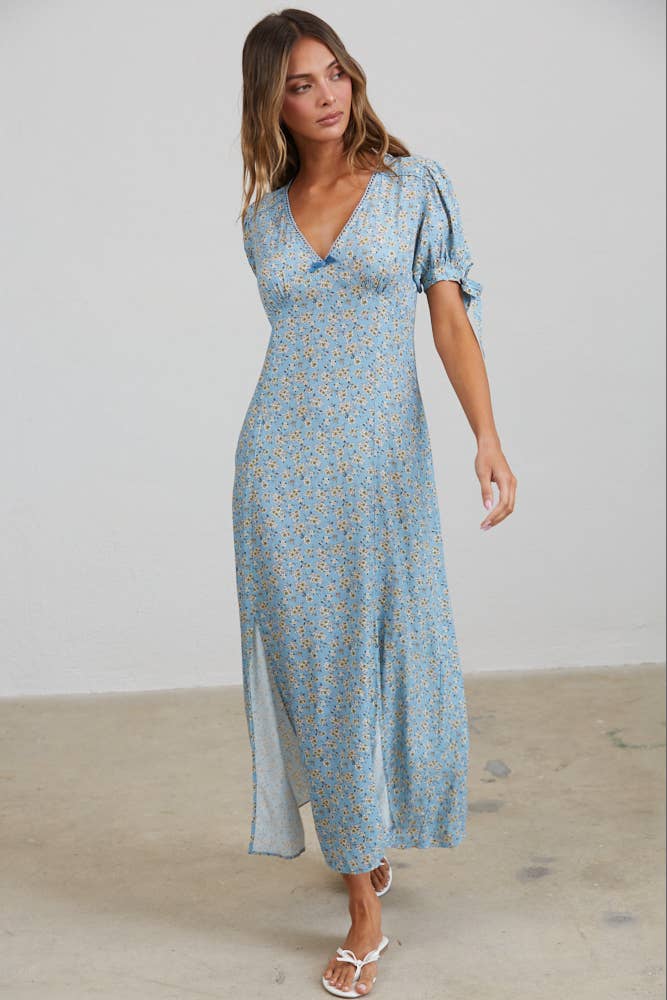 The Coastal Tide Maxi Dress