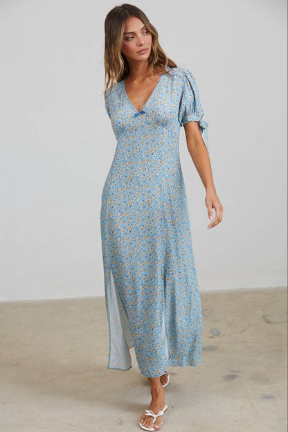 The Coastal Tide Maxi Dress