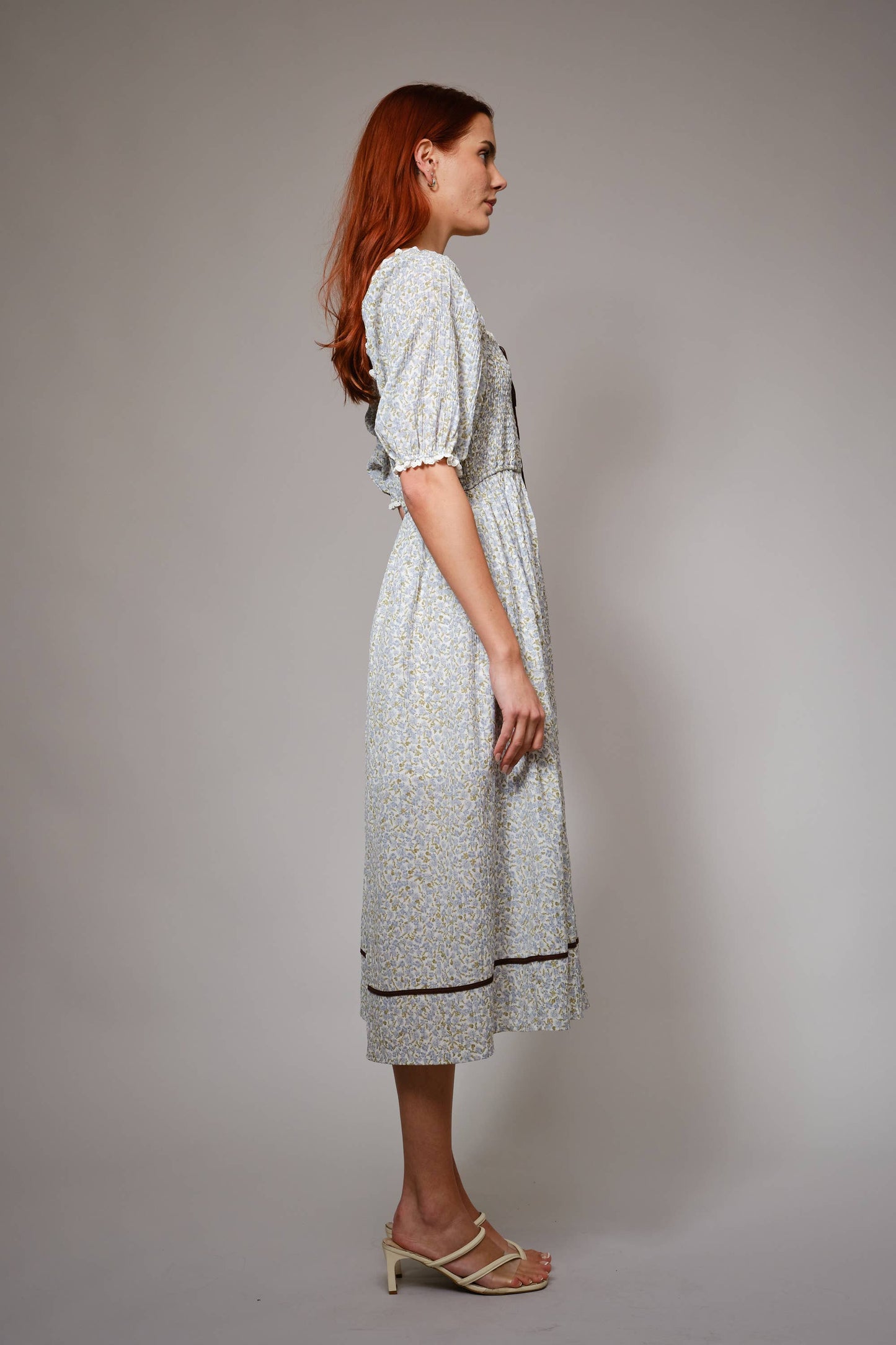 Bluebell Breeze Midi Dress