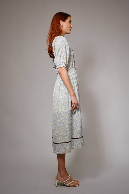 Bluebell Breeze Midi Dress